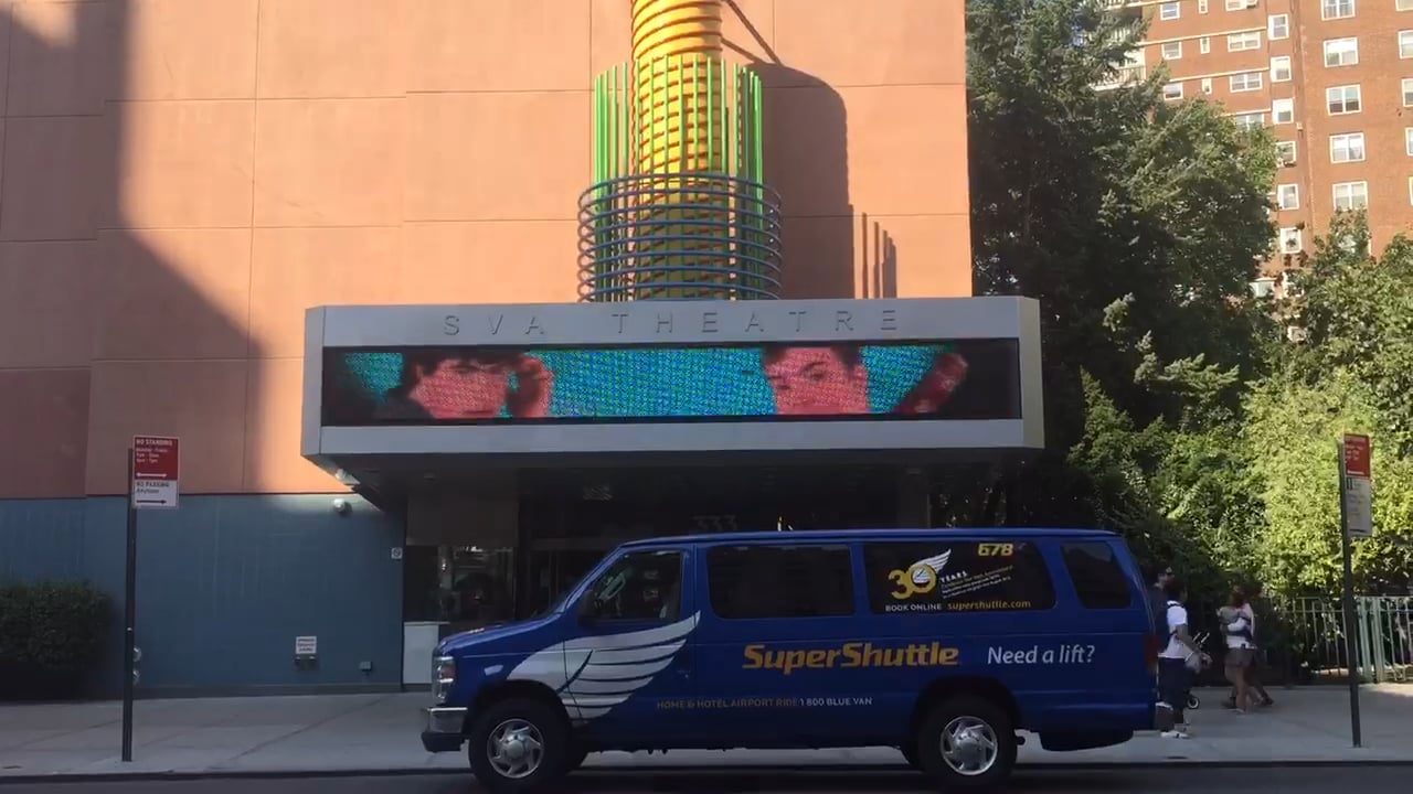 "Spring Break Zombie Massacre" SVA Theatre Marquee on Vimeo