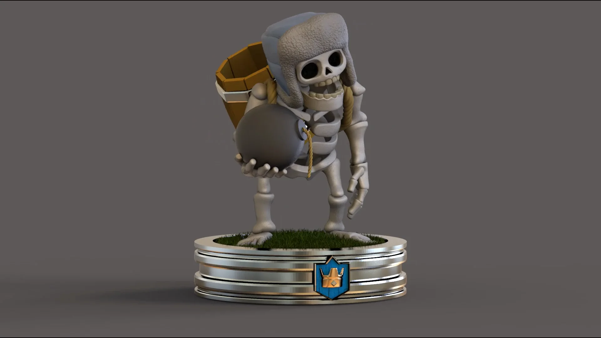 Skeleton king - Clash Mini - Buy Royalty Free 3D model by NeloMN1  (@NeloMN1) [5e8d1e5]