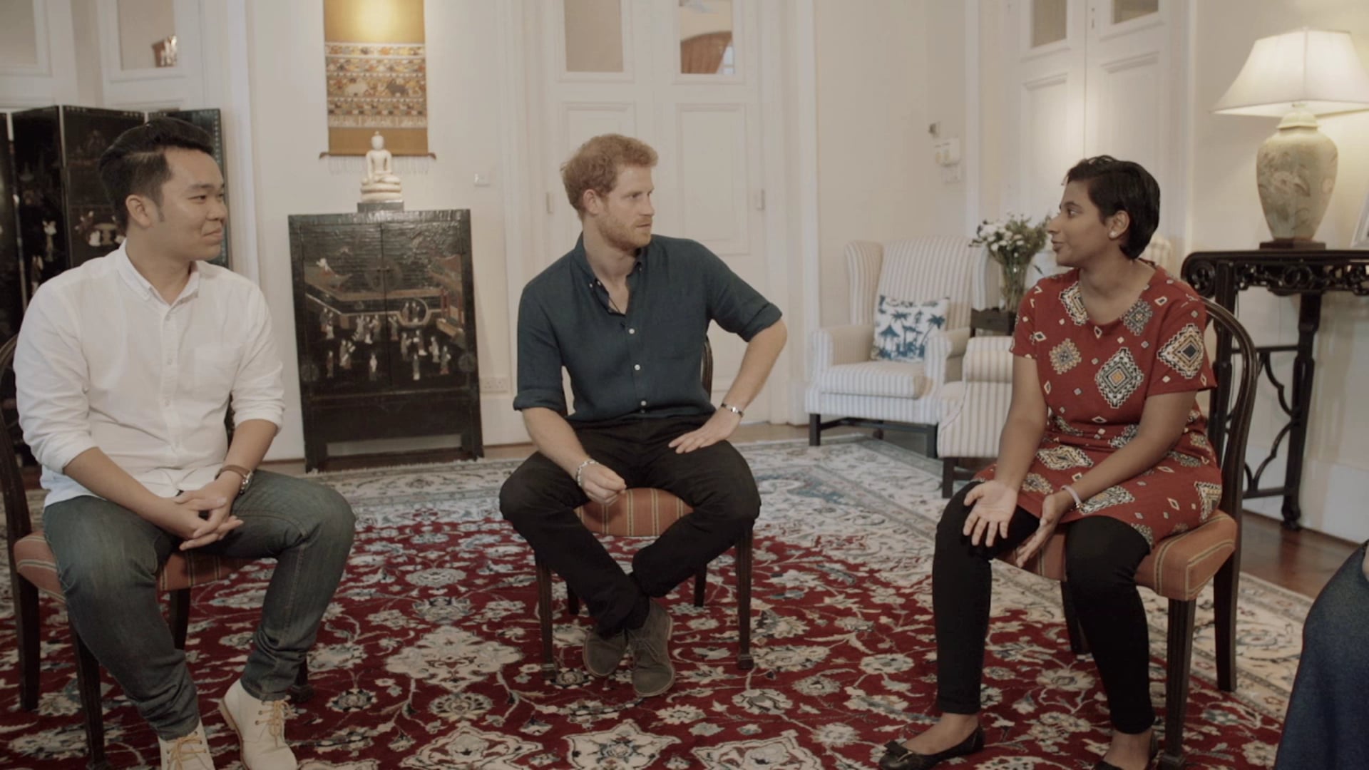 Prince Harry and Young Singaporeans Mental Health Chat