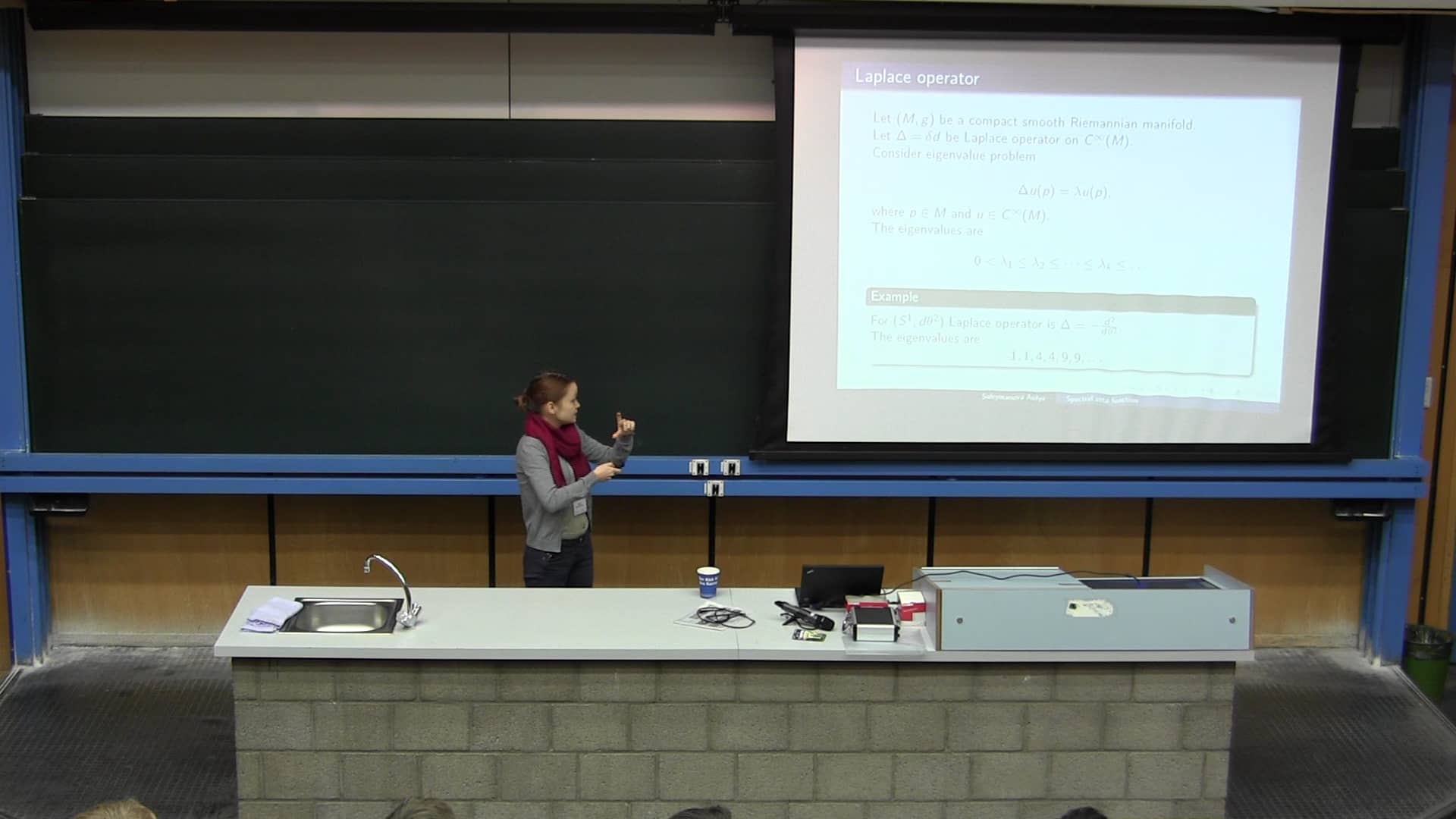 Spectral zeta function Asilya Suleymanova (BMS Student Conference
