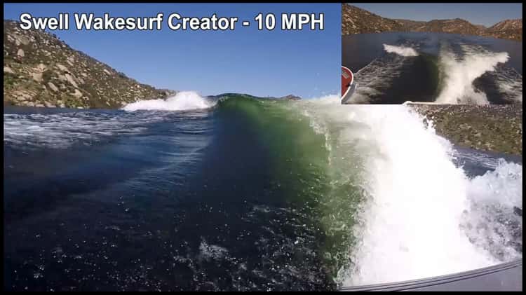 Swell wakesurf deals creator wakesurf shaper