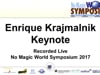 NMWS 2017 Keynote 2: Enrique Krajmalnik
