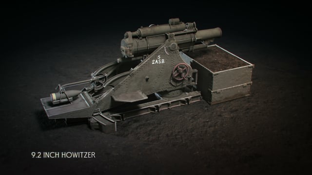 ArtStation - WWI British Mark V Tank - Black Bess