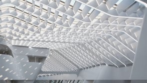 Napoli Afragola Station for high speed rail - Naples, Italy