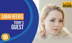 Sarah Reeves Sings Her New Song Live on HIS Morning Crew!!