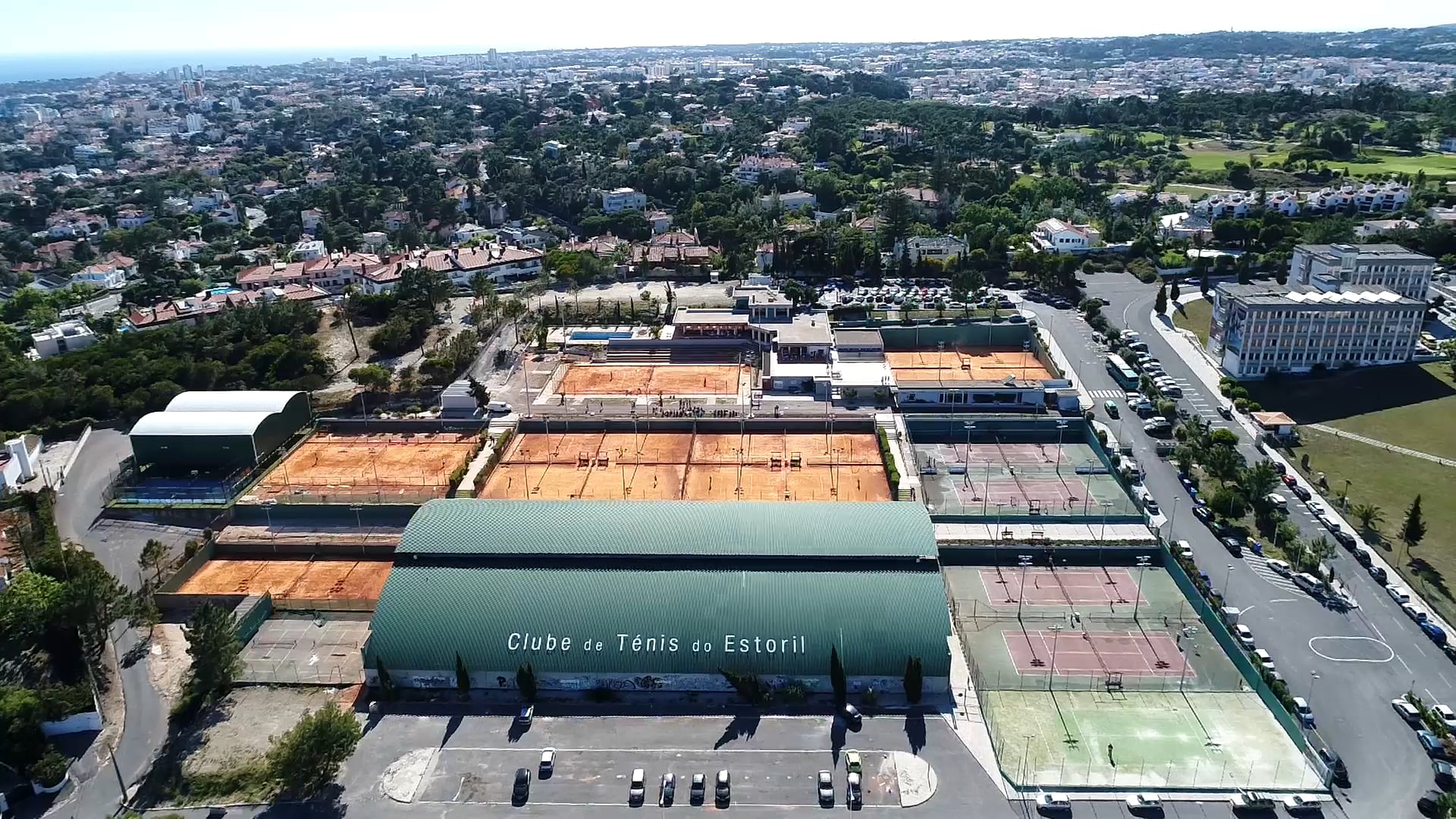 Imagens Aéreas do Clube de Ténis do Estoril - Serviços Drone GCAudiovisuais