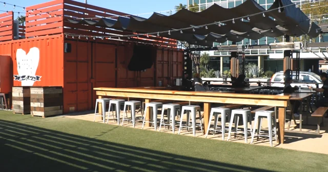 Outdoor Food Court & Beers on Tap in Long Beach | SteelCraft