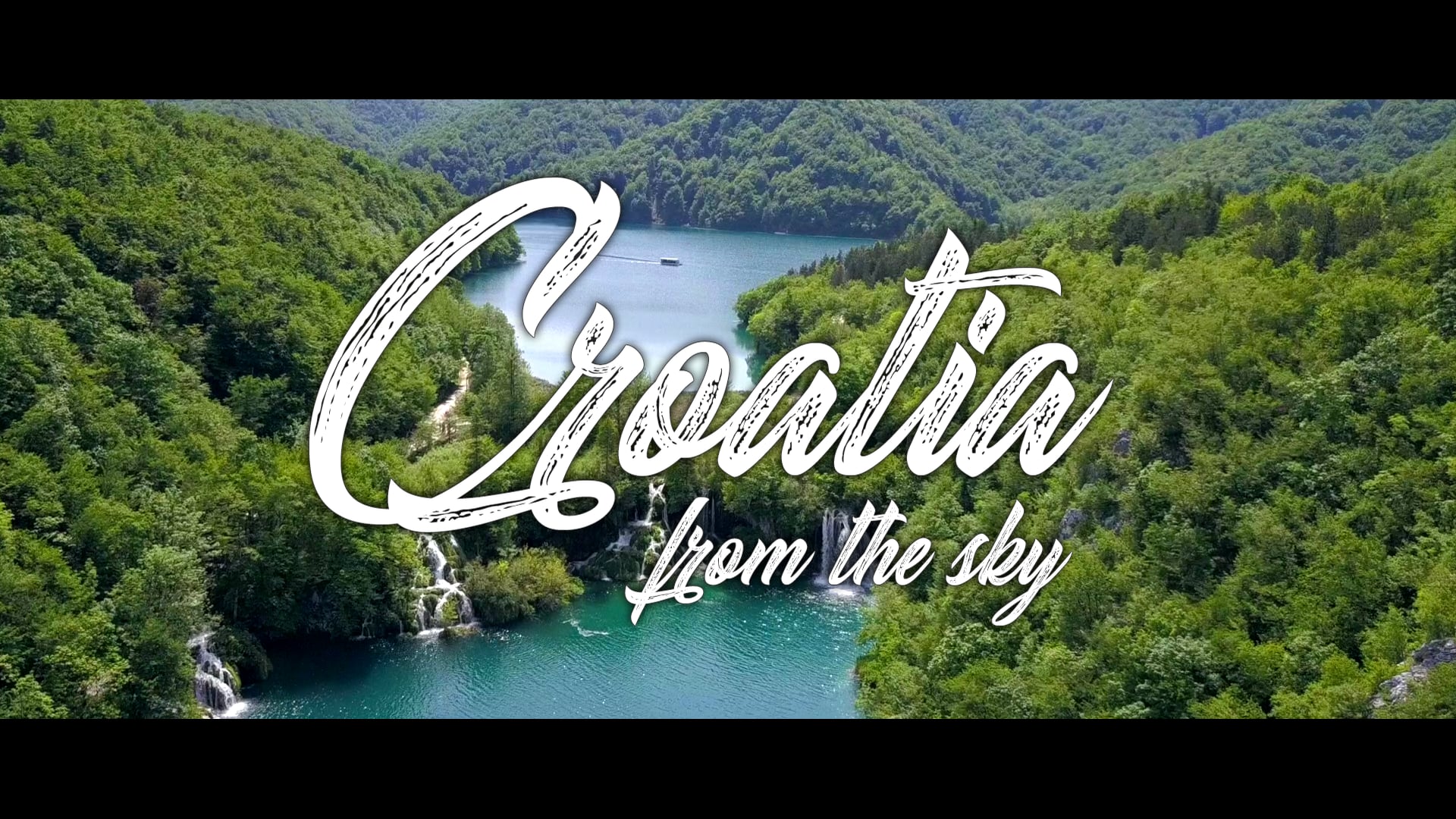 Croatia from the sky