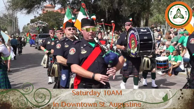 St. Patrick's Day 2021  St. Augustine & Ponte Vedra, FL