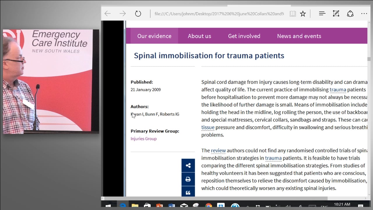 Emergency Care Institute ED Leadership Forum 3 - Duncan Reed on Vimeo