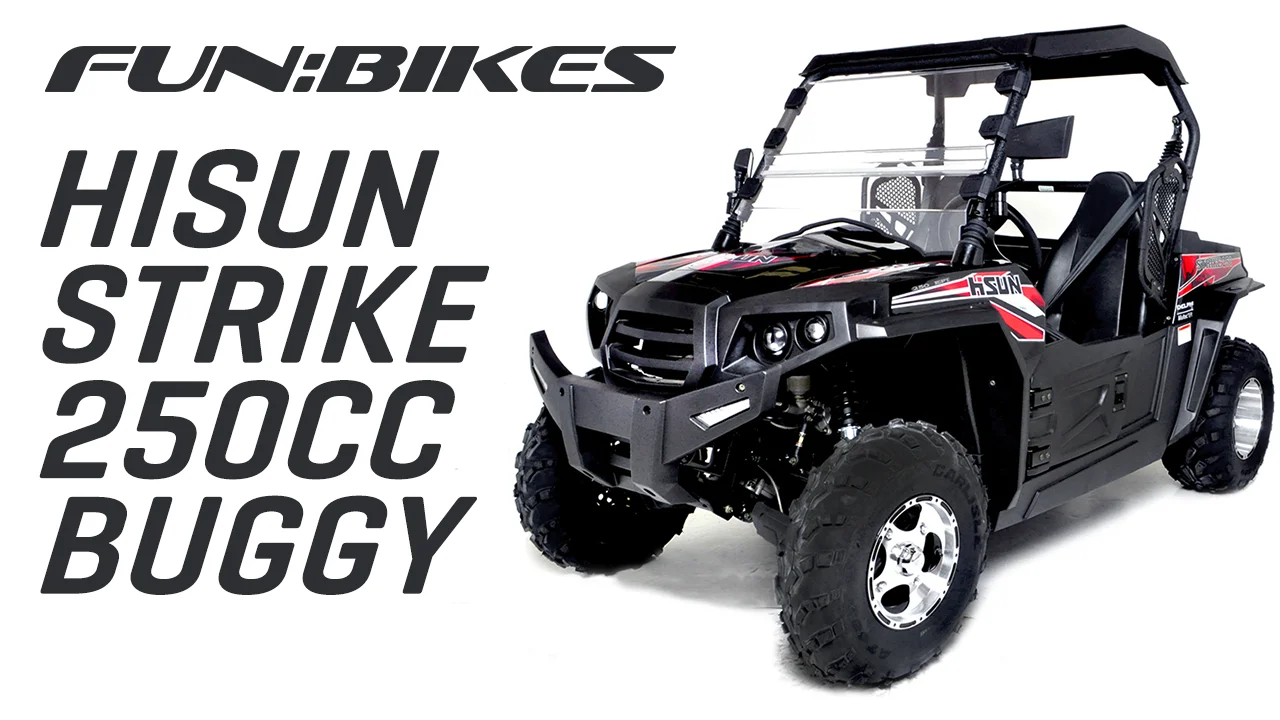 Hisun strike 250cc store white off road buggy