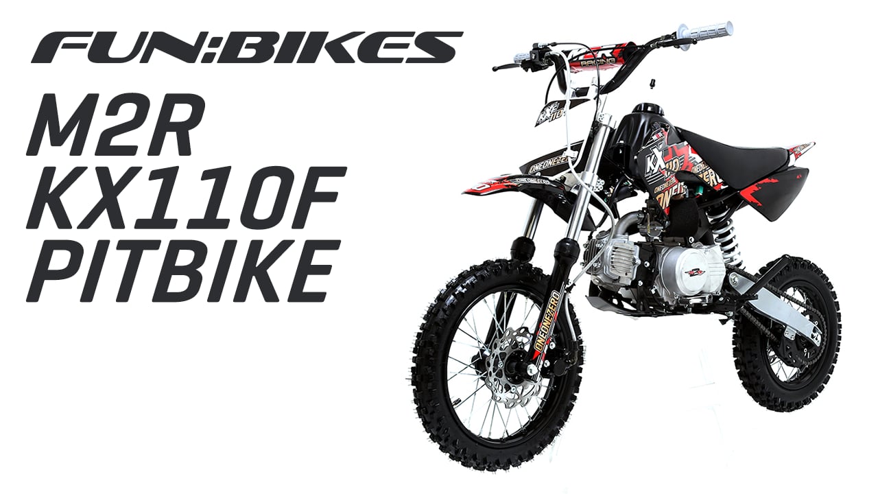 M2R Racing KX110F 62cm Mini Pit Bike 110cc on Vimeo