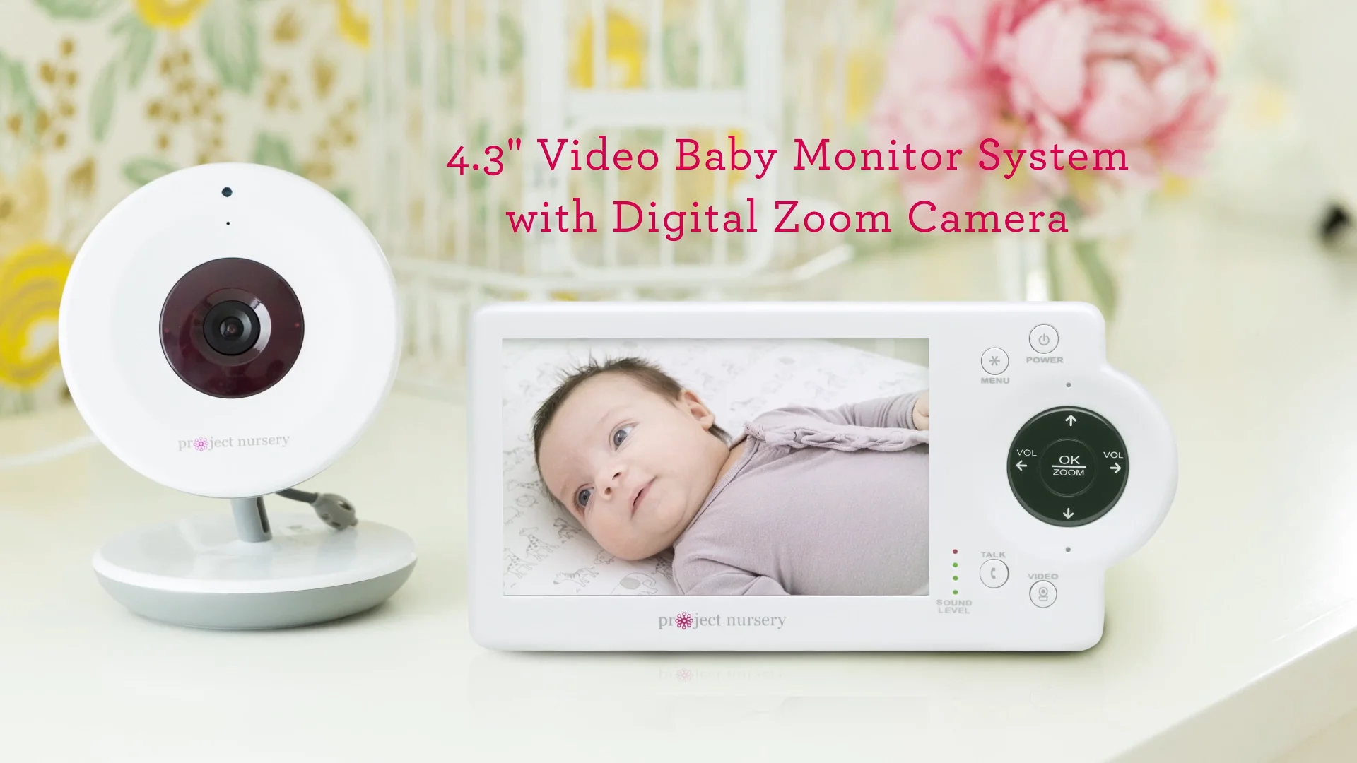 Project nursery sale 4.3 baby monitor