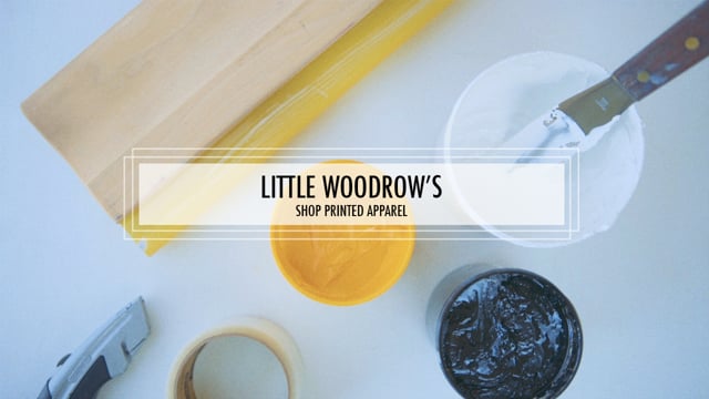 Shop Printed Apparel | Little Woodrow's