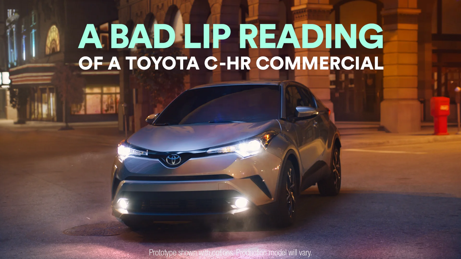 toyota c-hr commercial bad lip reading My most recent trip to Toyota Headquarters to film Buy Best Toyota C-HR Matte