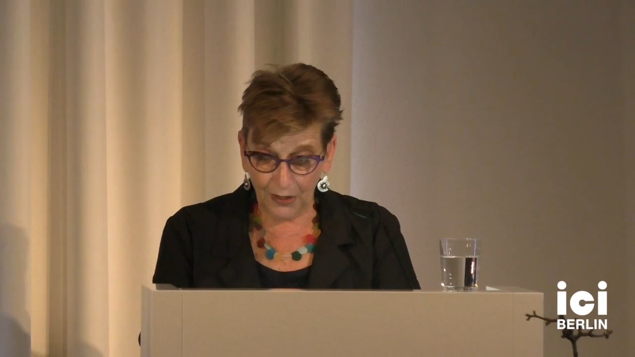Talk by Marianne Hirsch