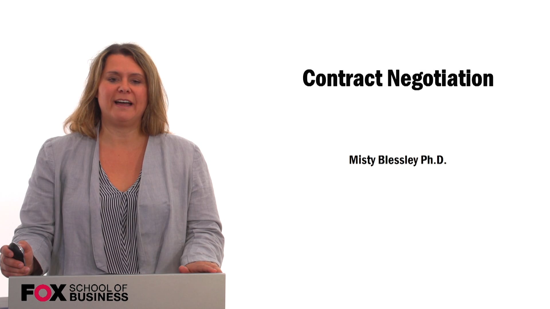 Contract Negotiation