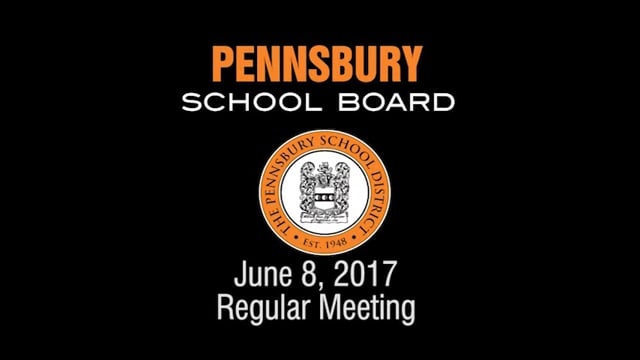 Pennsbury School Board Meeting for June 8, 2017