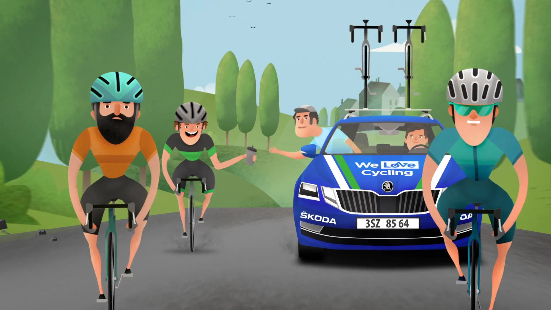 Tour de France Cars: How Do They Help? - We Love Cycling