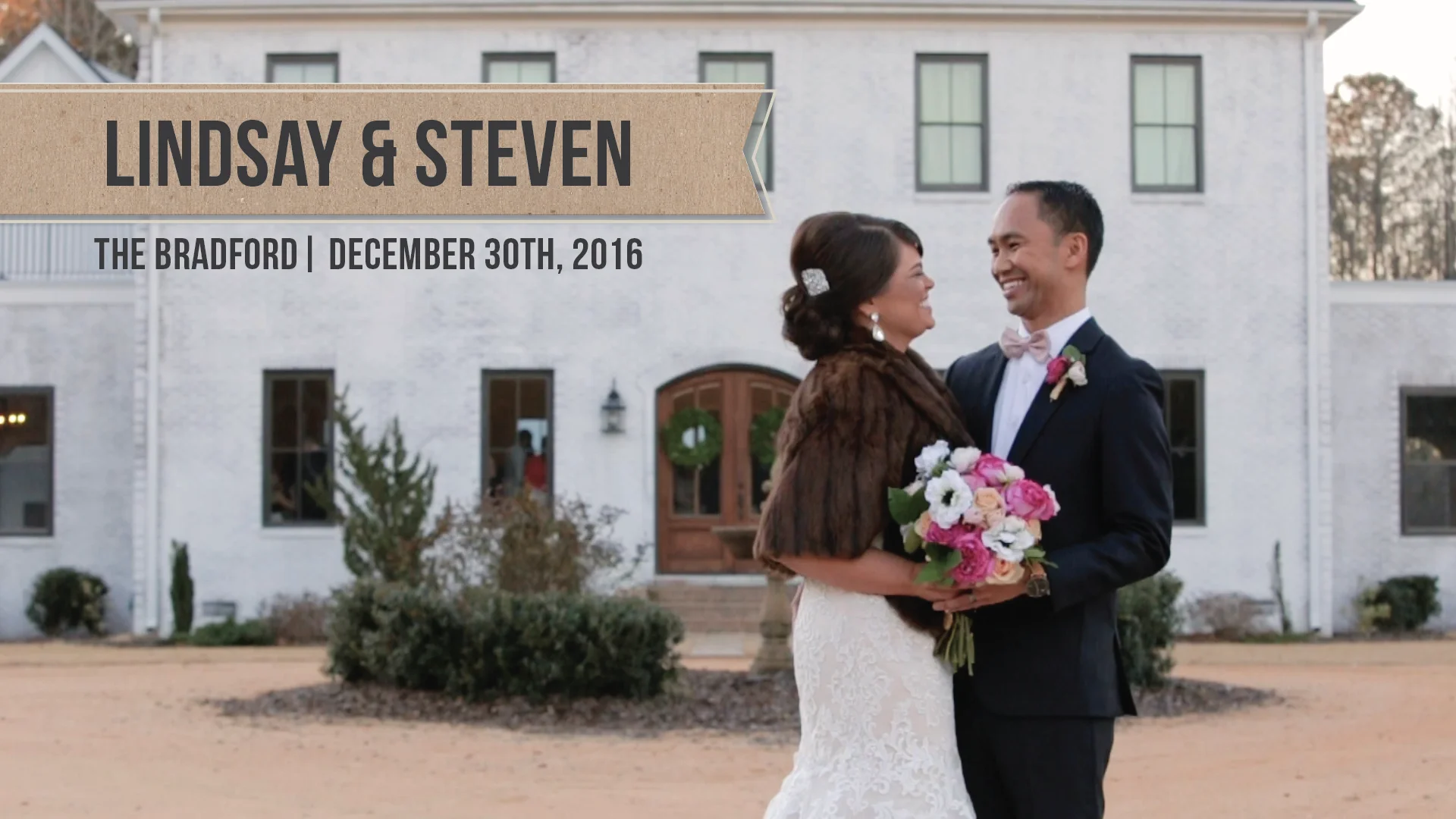 Lindsay + Steven, The Bradford on Vimeo