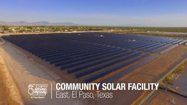 El Paso Electric solar plant being built at Holloman Air Force Base