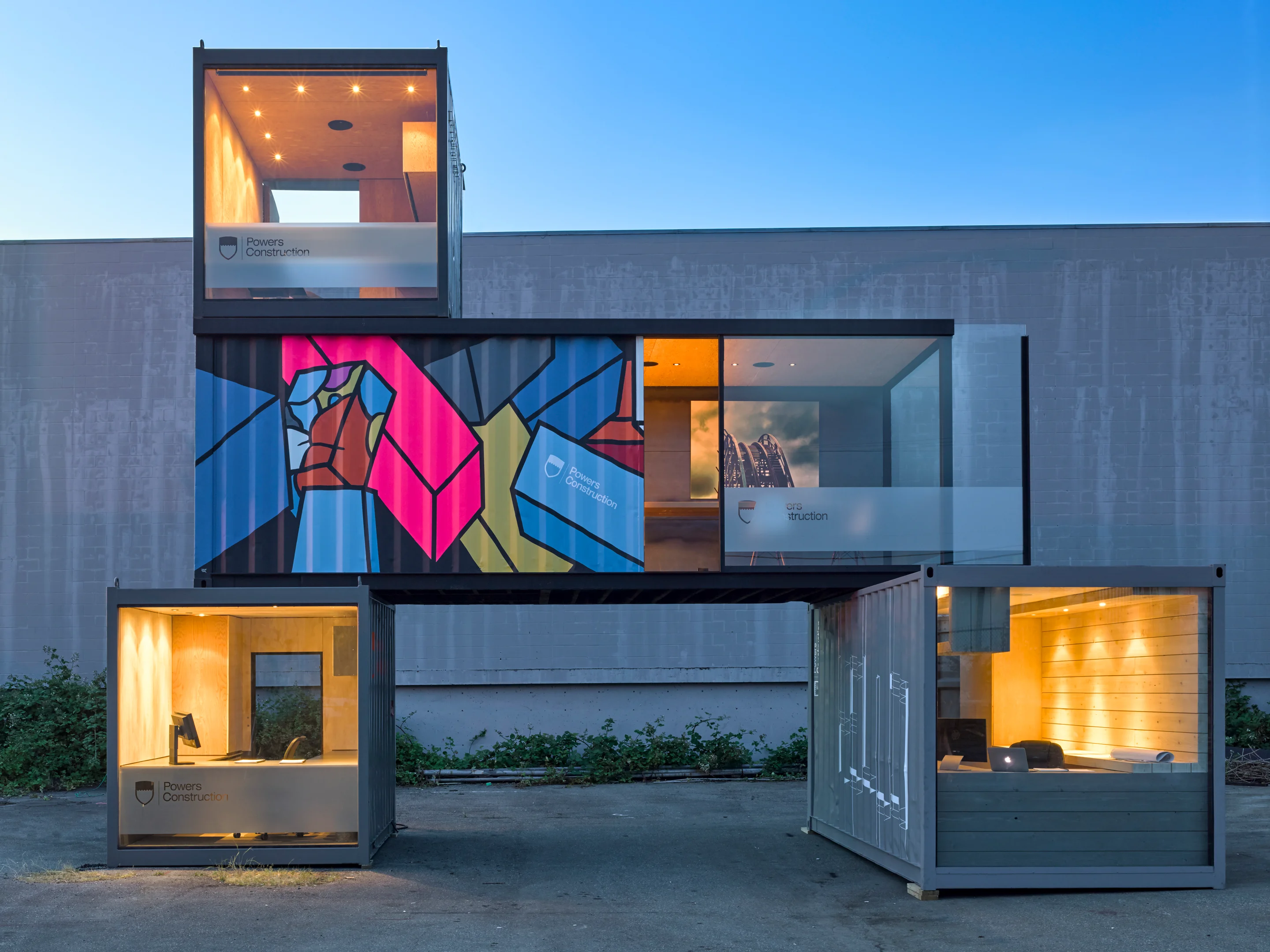 Powers Construction Custom Site Offices on Vimeo