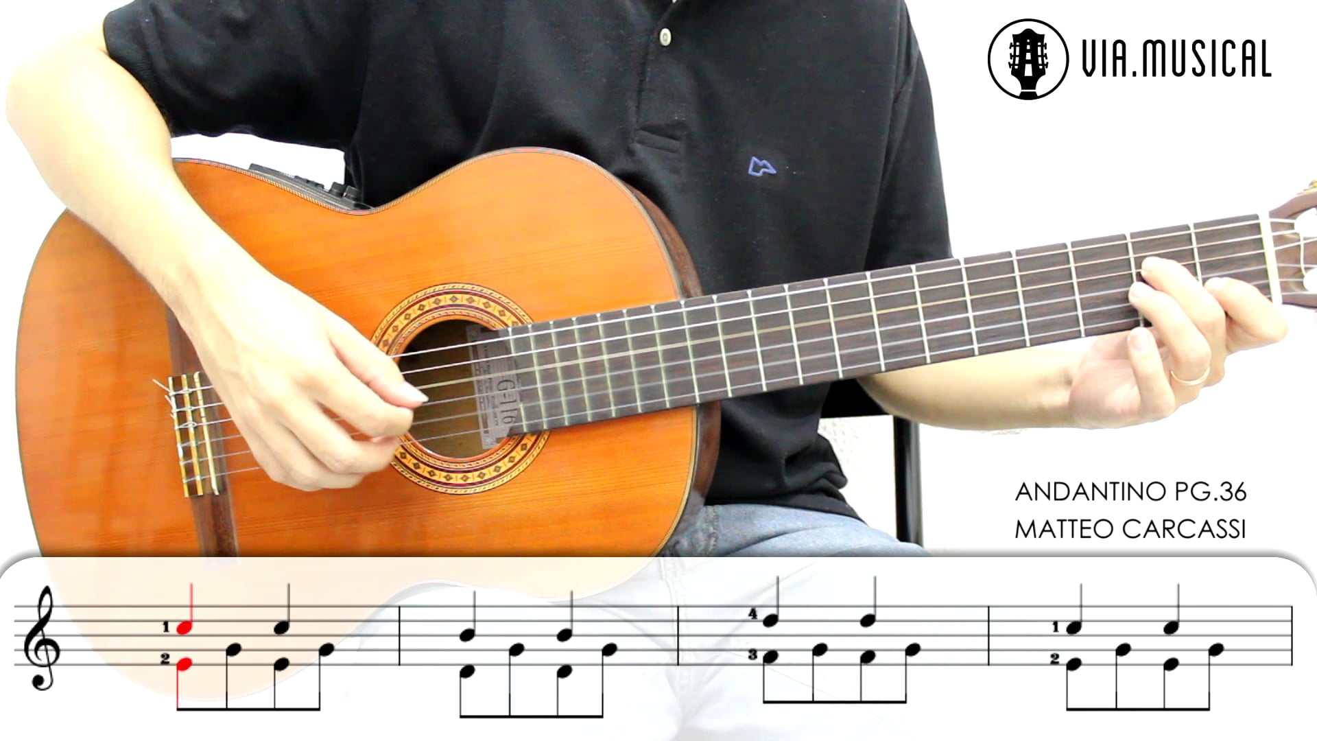 Curso de Violão Online - Vídeo