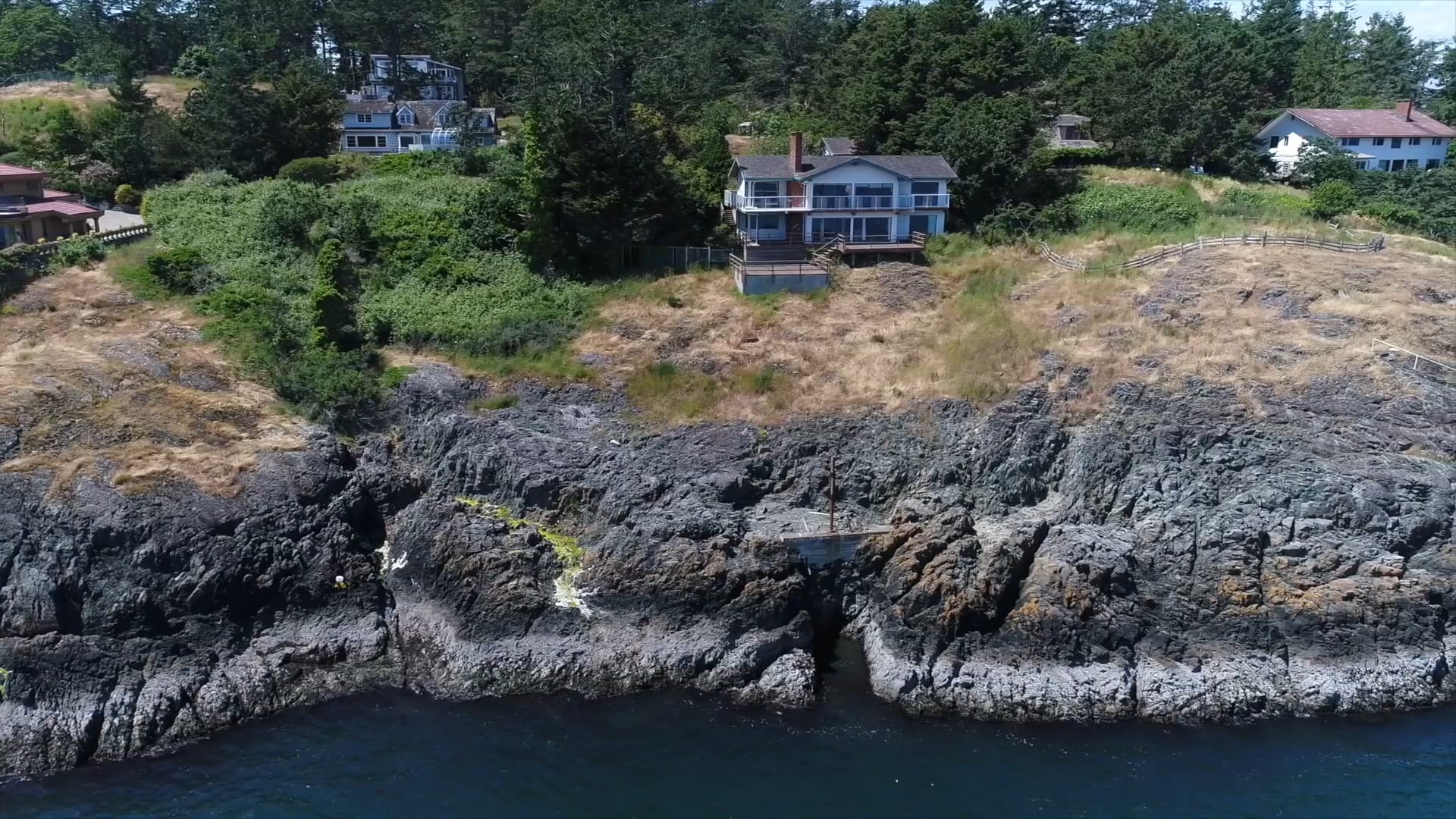 Waterfront acreage for sale in Victoria BC 4589 Leyns Rd Sean