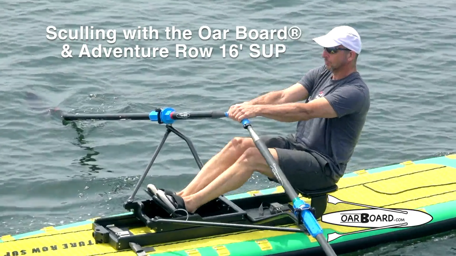 Sculling the OarBoard and Adventure Row 16 SUP