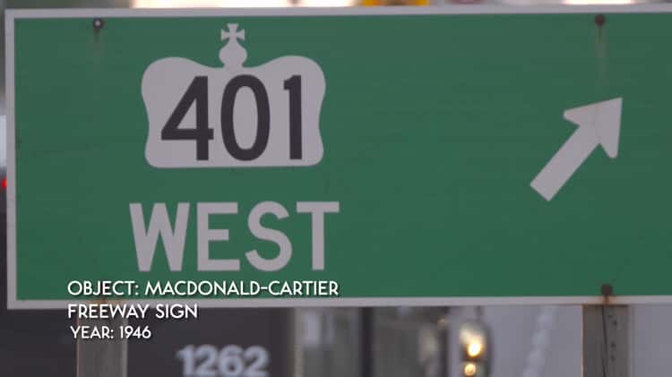 50 Objects That Define Toronto Macdonald Cartier Freeway Sign