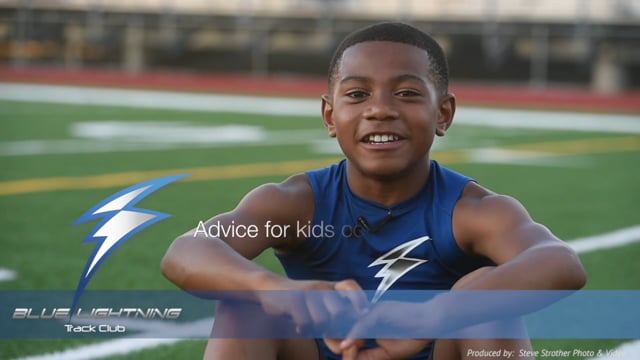 Mica Ruffin, National Junior Olympian, Honor Student, Blue Lightning Track Club