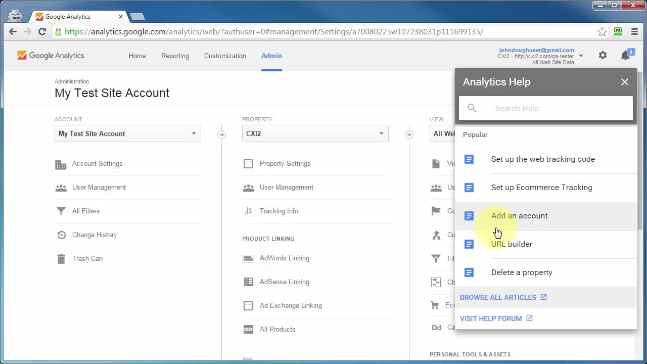 Ga User Interface on Vimeo