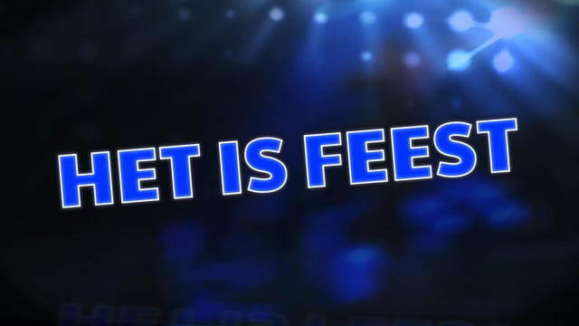 Het is feest