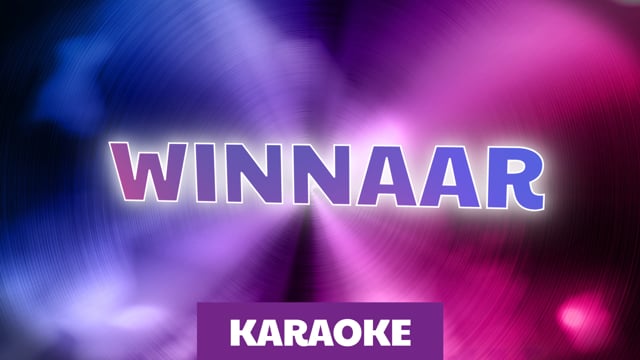 Winnaar (karaoke)