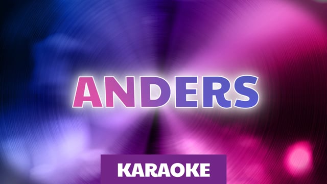 Anders (karaoke)