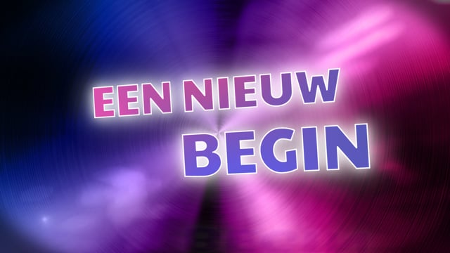 Een nieuw begin