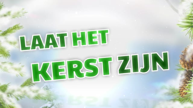 Laat het Kerst zijn