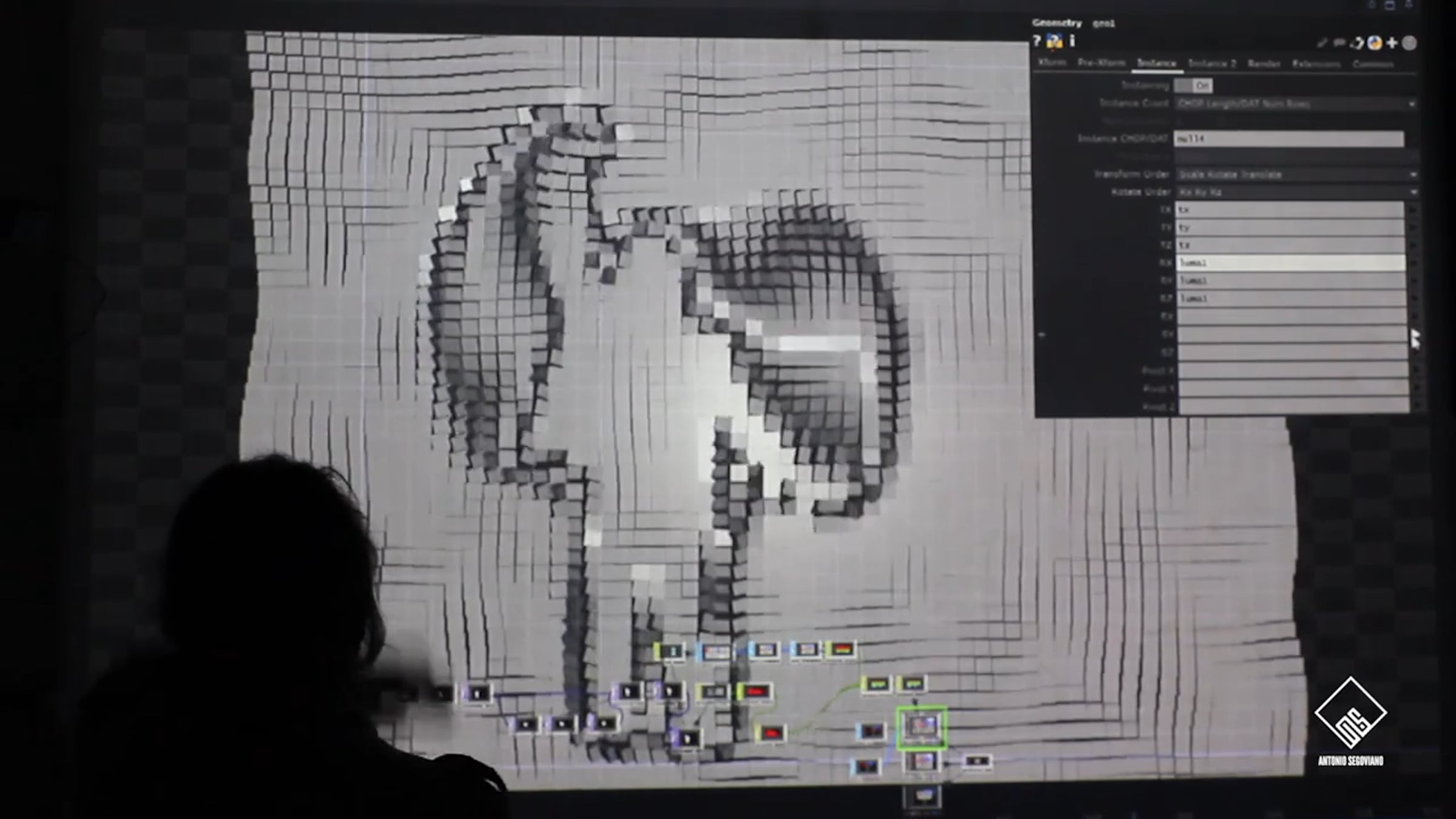 Kinect & TouchDesigner point cloud