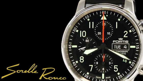 Fortis flieger professional clearance chronograph