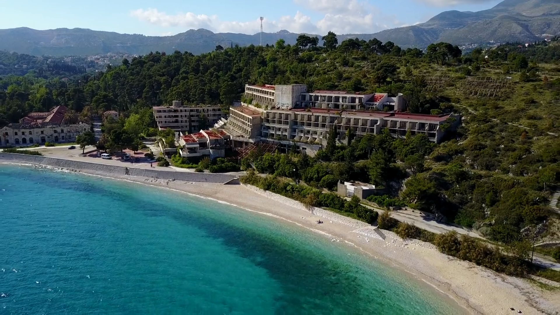 The Adriatic Highway - Croatia and Bosnia (drone)