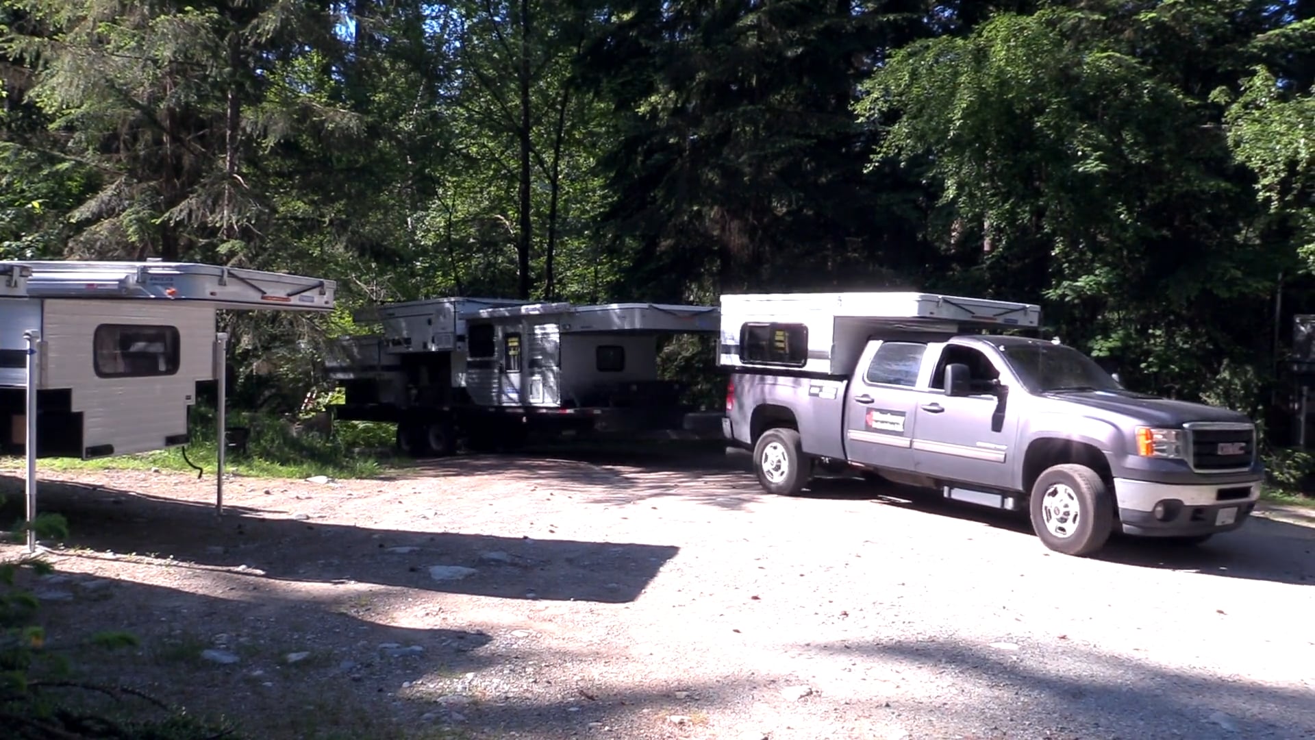 Flatbed - Returning home with the All New flatbed - Hawk Camper