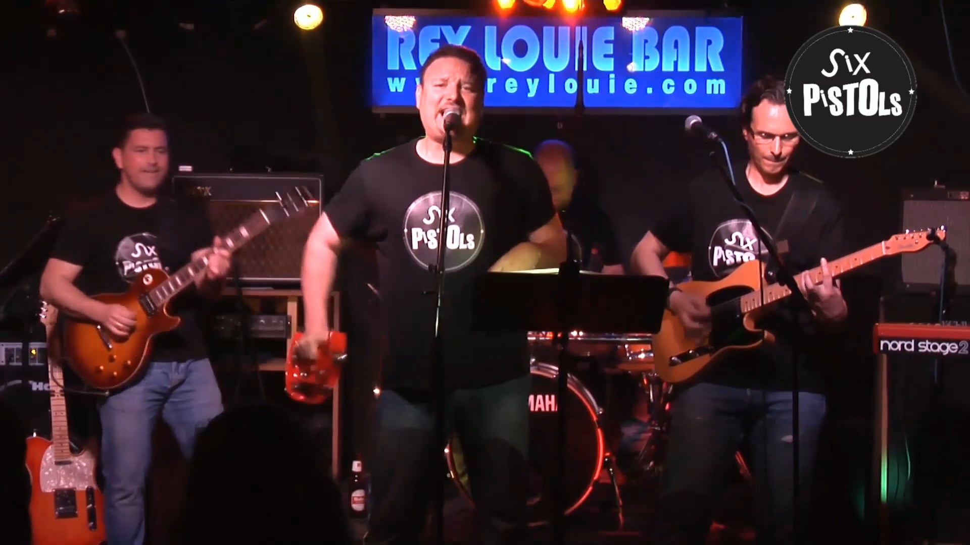 Six Pistols. Banda de versiones Inglés Español Pop-Rock. Actuación en directo Parte 1