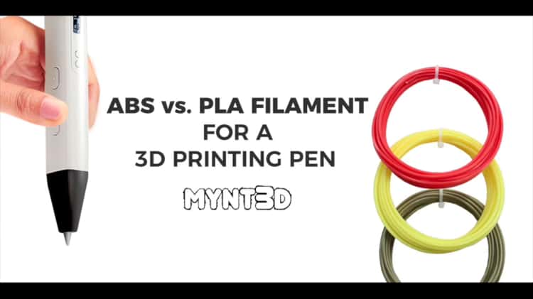 3D Pen Filament: PLA Vs ABS - Teach Your Kids Code