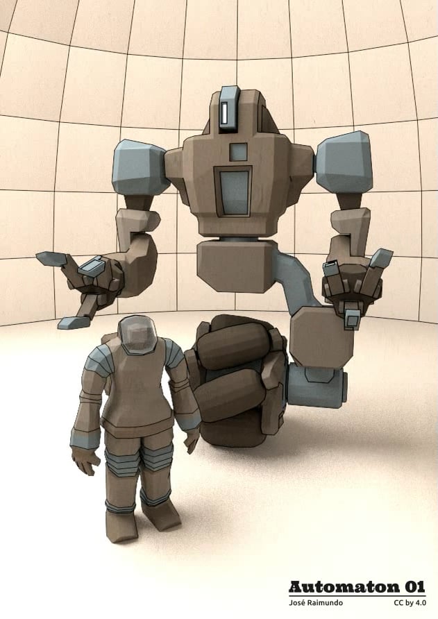 Automaton - Rotating model on Vimeo
