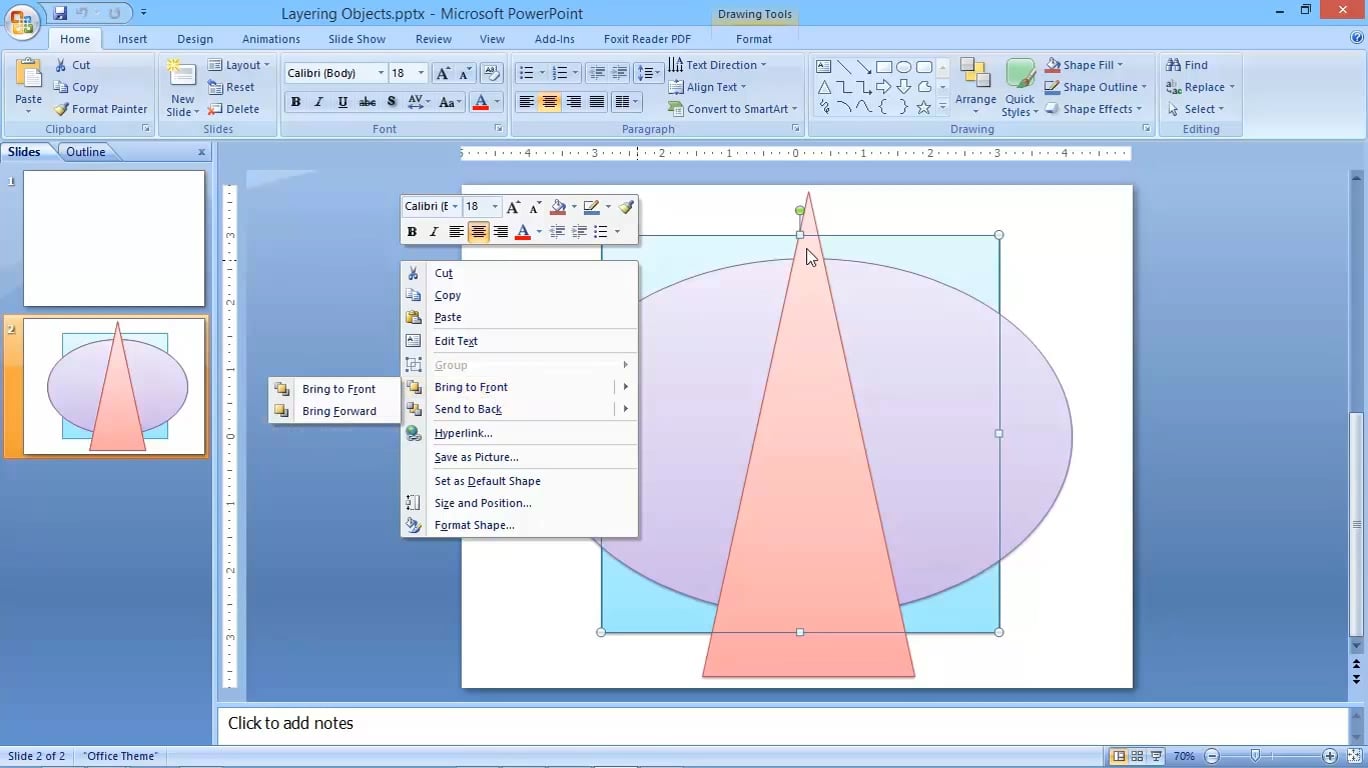 Layering Objects in powerpoint on Vimeo