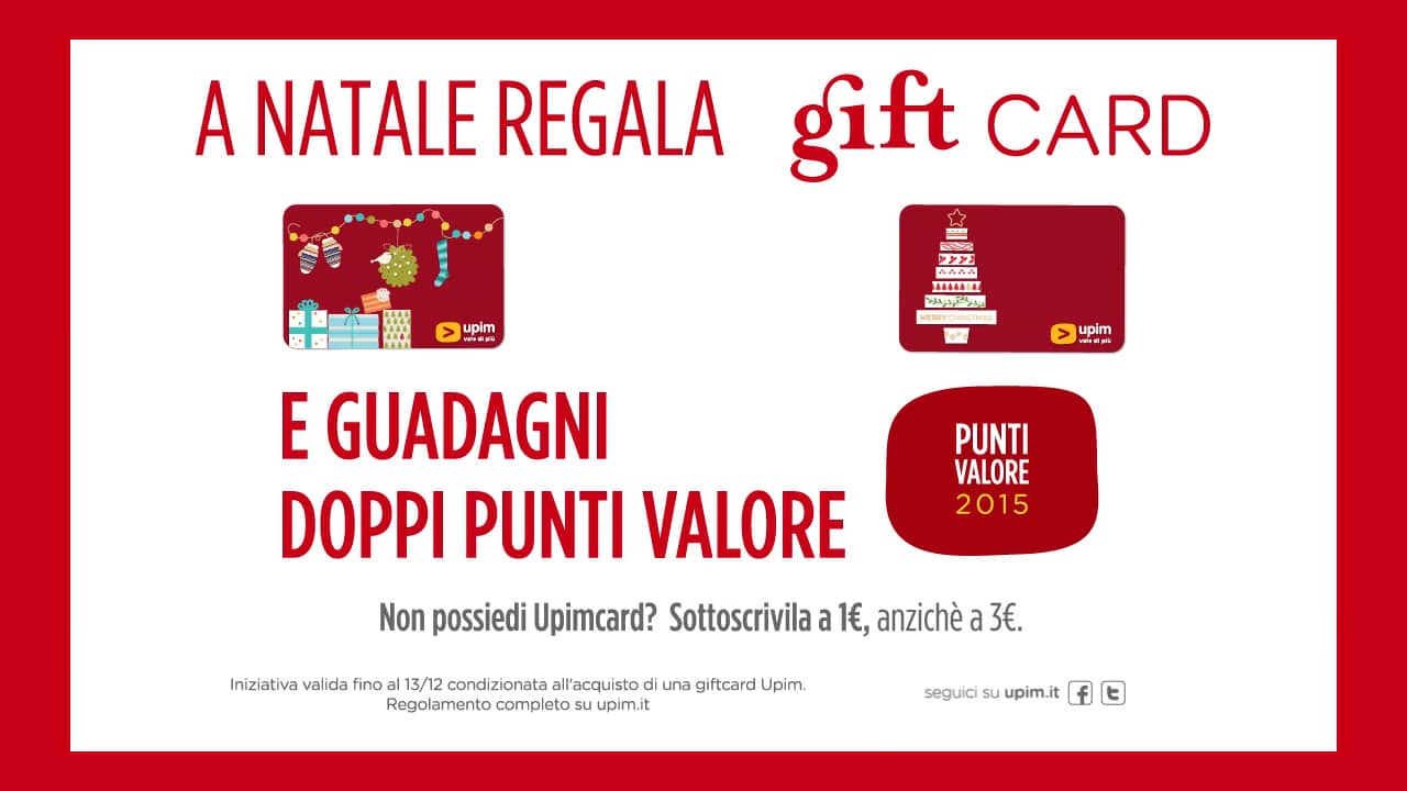 UPIM Giftcard Natale | Portfolio Video on Vimeo