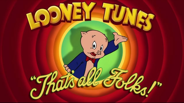porky pig thats all folks animation