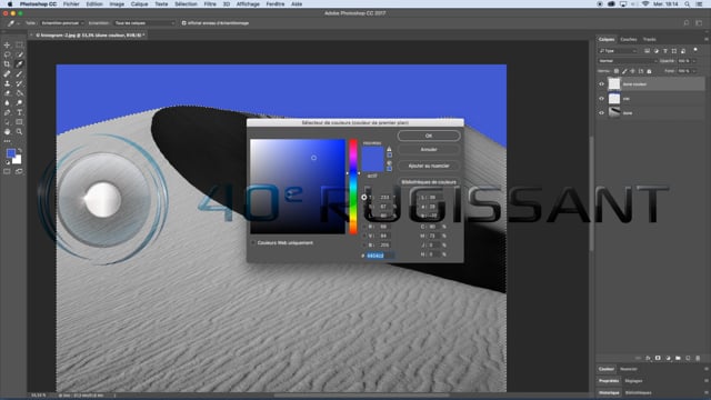 40ème Rugissant - Formation Adobe Photoshop