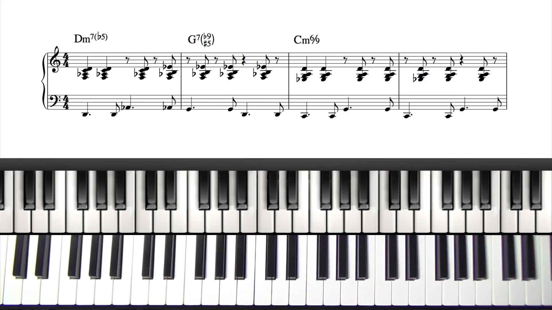 Bossa Nova 251 Tutorial  251 Progression in the Bossa Nova Style