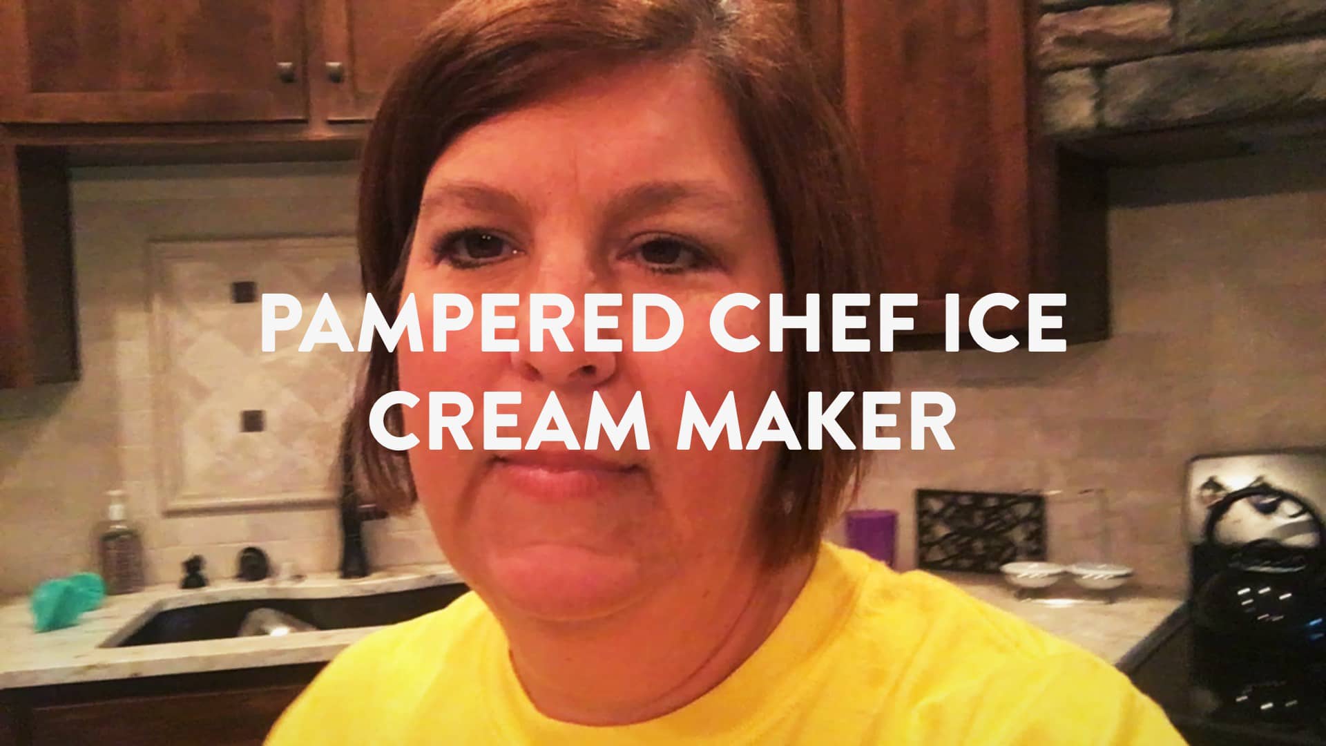Pampered Chef Ice Cream Maker on Vimeo